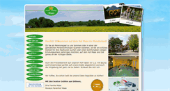 Desktop Screenshot of pension-ferienhof-maas.de